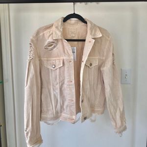 Light Pink Jean Jacket